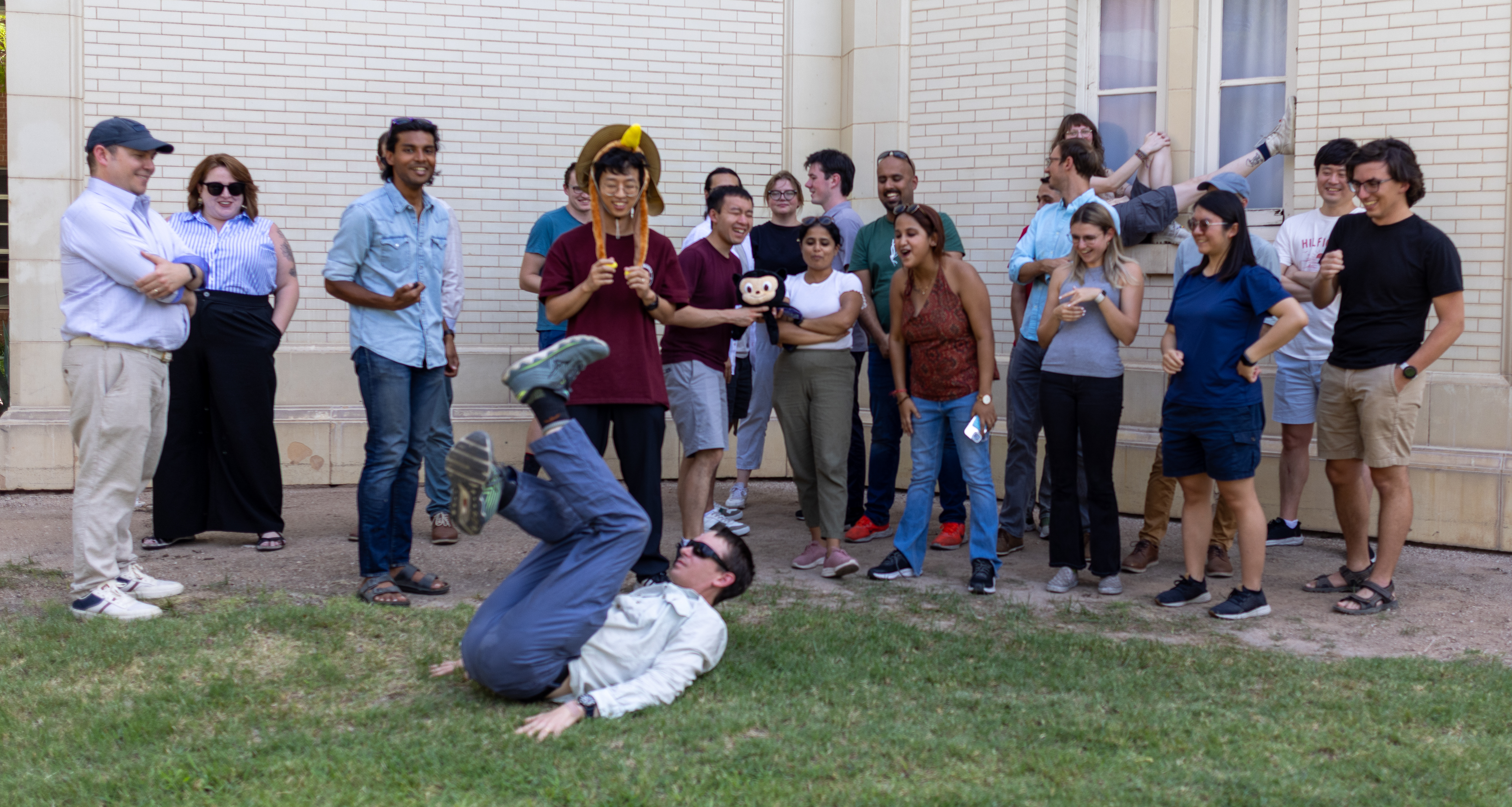 UASAL Research Group being silly Spring 2024